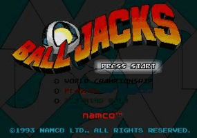Ball Jacks Title Screen